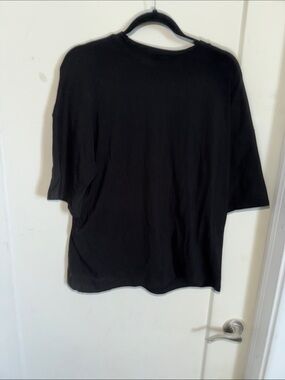 Missguided+ Oversized Short Sleeve Crew Stretchy Tee Size 2